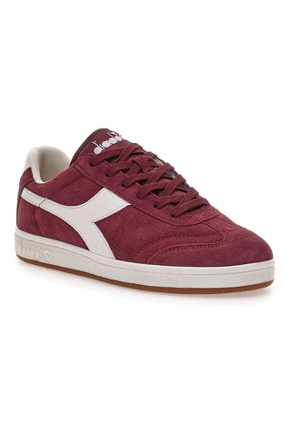 Bordeaux rdeče superge iz semiša Diadora Kick