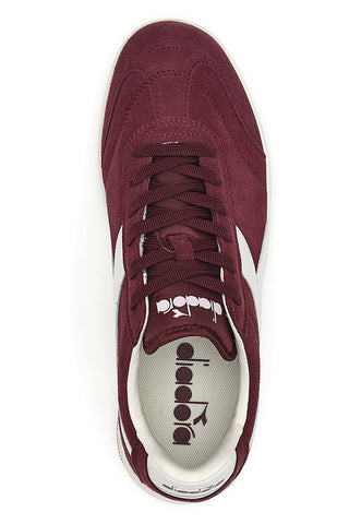 Bordeaux rdeče superge iz semiša Diadora Kick