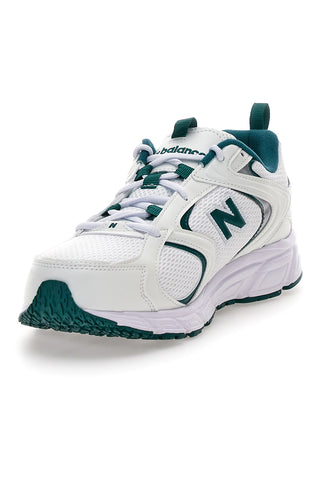 Bele superge z zelenimi vstavki New Balance ML408T