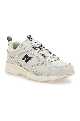 Bež superge z mornarskimi detajli New Balance ML408Q