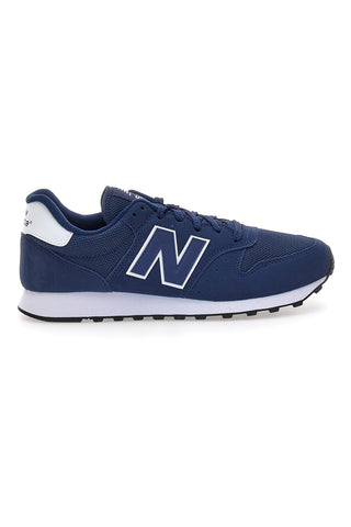 Modri športni copati z logotipom New Balance GM500EN2 na strani