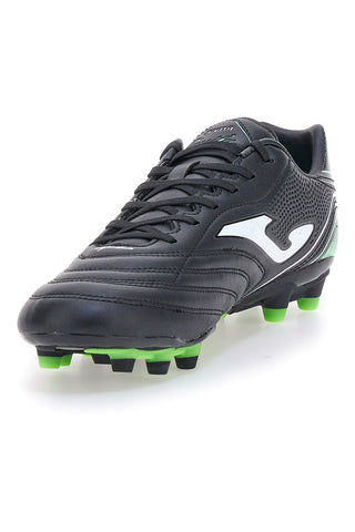 Črni nogometni čevlji z zelenimi detajli Joma Aguila 2501