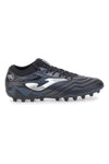 Črni nogometni čevlji s podplatom Artificial grass Joma Powerful 2501AG