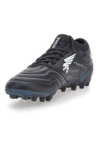 Črni nogometni čevlji s podplatom Artificial grass Joma Powerful 2501AG