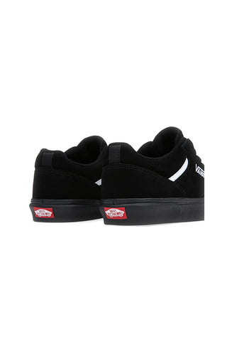 Črni superge z belim profilom Vans SELDAN