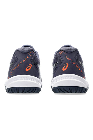 Modri čevlji za padel z odpornim zgornjim delom ASICS COURT SLIDE 4
