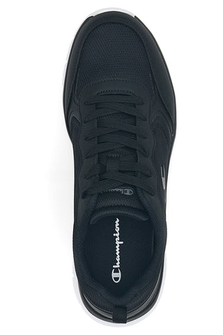 Črni superge z belo podplatom Champion El45 Low Cut Shoe