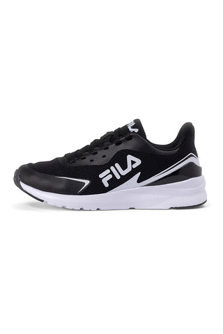Črni dihalni športni čevlji s podplatom za tek Fila CRUSHER Teens