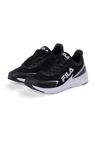 Črni dihalni športni čevlji s podplatom za tek Fila CRUSHER Teens