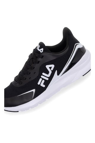Črni dihalni športni čevlji s podplatom za tek Fila CRUSHER Teens