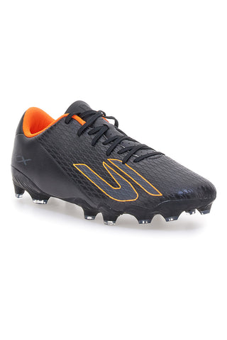 Črni nogometni čevlji z oranžnimi detajli Skechers SKX_2 Club MG