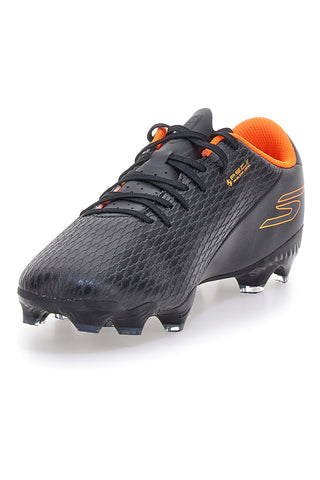 Črni nogometni čevlji z oranžnimi detajli Skechers SKX_2 Club MG
