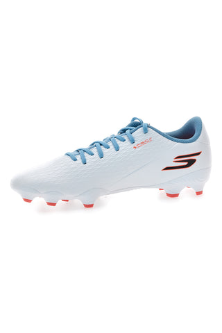 Bele nogometne čevlje z modrimi detajli Skechers SKX_2 Club MG