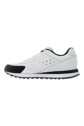 Bele tekaške čevlje z usnjenimi vstavki Under Armour Essential Runner
