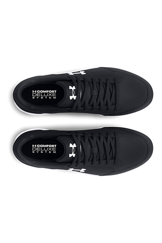 Črni usnjeni športni copati Under Armour Official