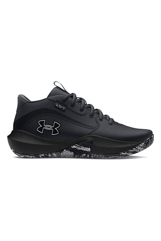 Črni košarkarski čevlji z grafično podplatom Under Armour GS Lockdown 7