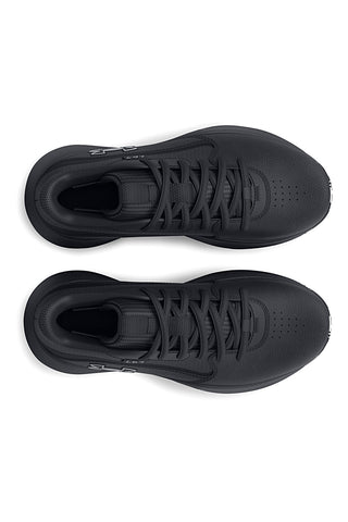 Črni košarkarski čevlji z grafično podplatom Under Armour GS Lockdown 7