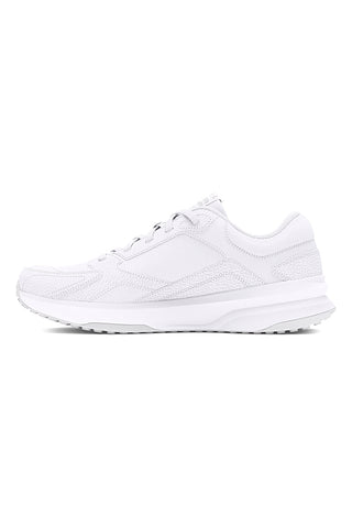 Bele mrežaste superge z usnjenimi vstavki Under Armour Edge Leather