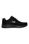 Črni športni copati iz mrežastega materiala in Memory Foam Skechers Burns - Agoura