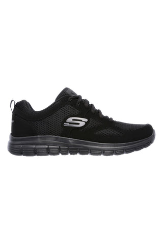 Črni športni copati iz mrežastega materiala in Memory Foam Skechers Burns - Agoura