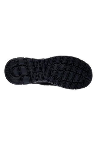 Črni športni copati iz mrežastega materiala in Memory Foam Skechers Burns - Agoura