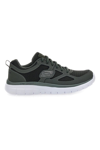 Svetlo zelene lahke športne čevlje z Memory Foam Skechers Burns - Agoura