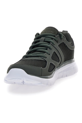 Svetlo zelene lahke športne čevlje z Memory Foam Skechers Burns - Agoura