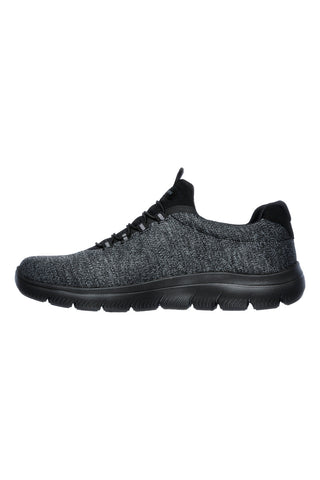 Črni športni čevlji slip-on Memory Foam Summits Forton Skechers