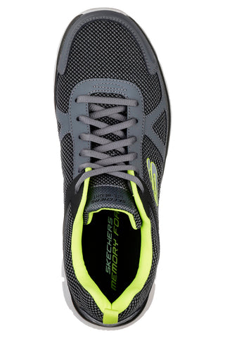 Svetli sivi športni copati Memory Foam Track Bucolo Skechers