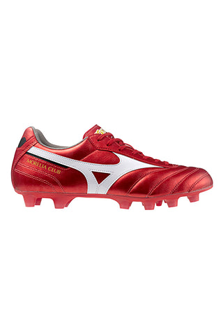 Rdeči nogometni čevlji z žebljički Mizuno Morelia II Club