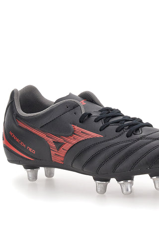 Črni rugby čevlji z žebljički Zeroglide Mizuno Monarcida Neo III Rugby