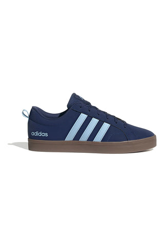 Modri superge z modrimi črtami v slogu skate Adidas VS Pace 2.0