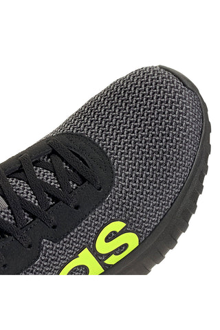 Črni čevlji z mrežastim zgornjim delom in kontrastnim logotipom Adidas Kaptir Base