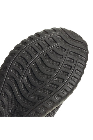 Črni čevlji z mrežastim zgornjim delom in kontrastnim logotipom Adidas Kaptir Base