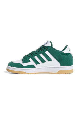Bele in zelene superge v košarkarskem stilu Adidas Rapid Court Low