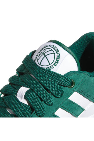 Bele in zelene superge v košarkarskem stilu Adidas Rapid Court Low