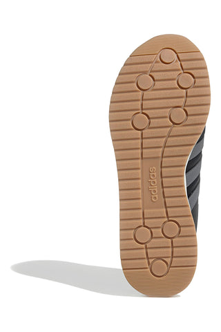 Črni športni copati z sivimi črtami in blaženim podplatom Adidas Run 70s 2