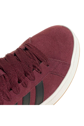 Bordeaux rdeče usnjene superge z črnimi črtami Adidas Grand Court Base 00s