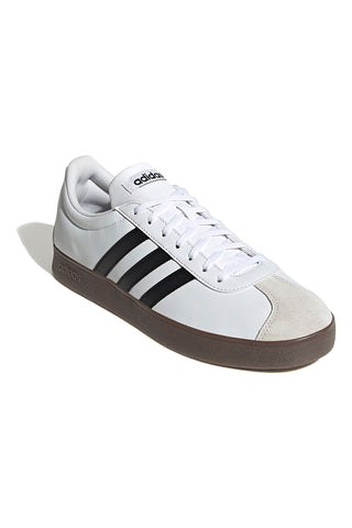 Bele superge z ojačanim noskom in črnimi črtami Adidas VL Court Base