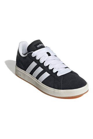 Črni športni copati z belimi črtami Adidas Grand Court Base 00s