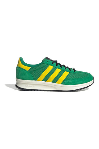 Zelene čevlje z rumenimi detajli iz mrežastega materiala Adidas Run 70s 2.0