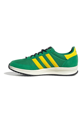 Zelene čevlje z rumenimi detajli iz mrežastega materiala Adidas Run 70s 2.0