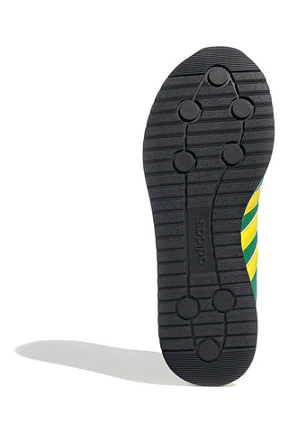 Zelene čevlje z rumenimi detajli iz mrežastega materiala Adidas Run 70s 2.0