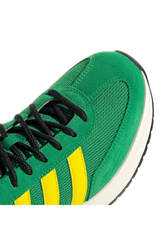 Zelene čevlje z rumenimi detajli iz mrežastega materiala Adidas Run 70s 2.0