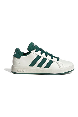 Bele superge z zelenimi črtami Adidas Grand Court 2 K