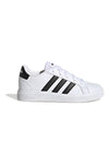 Bele superge z črnimi črtami Adidas Grand Court 2 K