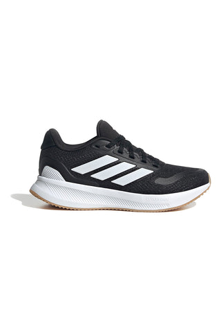 Črni tekaški čevlji z zračnim zgornjim delom Adidas Runfalcon 5 J