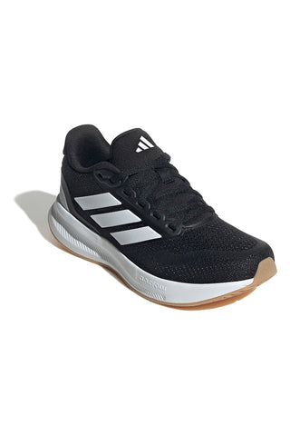 Črni tekaški čevlji z zračnim zgornjim delom Adidas Runfalcon 5 J