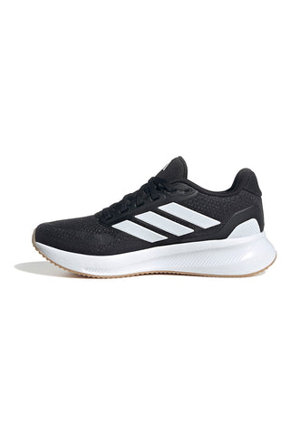 Črni tekaški čevlji z zračnim zgornjim delom Adidas Runfalcon 5 J