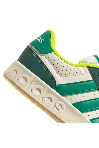 Bele in zelene superge z reliefnim logotipom Adidas Breakbase J